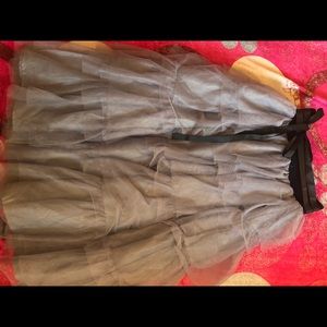 Gray skirt